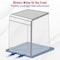 American Built Pro Dishwasher Drain Pan - Open-Ended Directs wtr Upfront for Leak Detection  - 24 inch x 20.5 inch, Gry DWP-1G - alternate 2